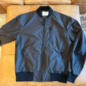 Urban Outfitters Men's Black Bomber Jacket